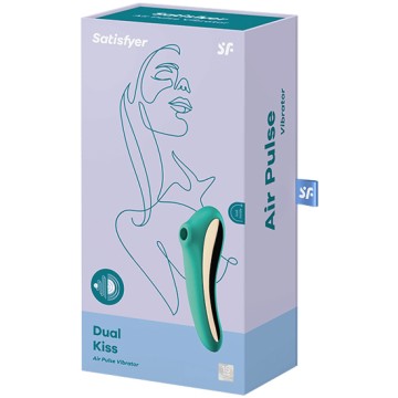 SATISFYER DUAL KISS VERDE