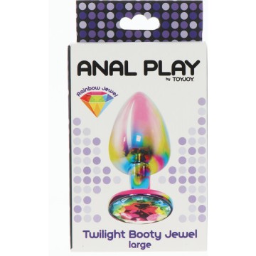 PLUG ANAL JOYA MULTICOLOR L