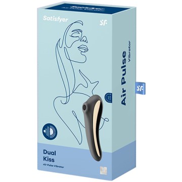 SATISFYER DUAL KISS NEGRO