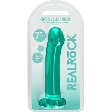 REALROCK DILDO TURQUESA 17 CM