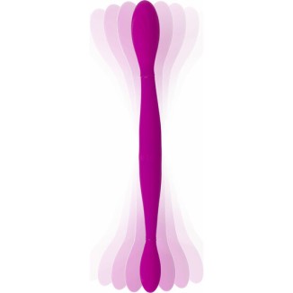 INFINITY DILDO DOBLE CON VIBRACIÓN ROSA