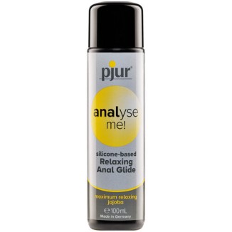 PJUR LUBRICANTE DE SILICONA CON RELAJANTE ANAL 100 ML