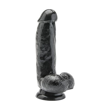 PENE NEGRO 15 CM TESTÍCULOS...