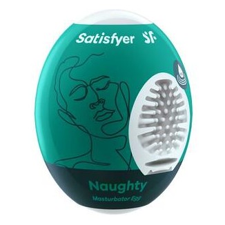 SATISFYER HUEVO MASTURBADOR NAUGHTY