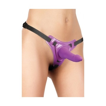 ARNÉS STRAP-ON AJUSTABLE LILA