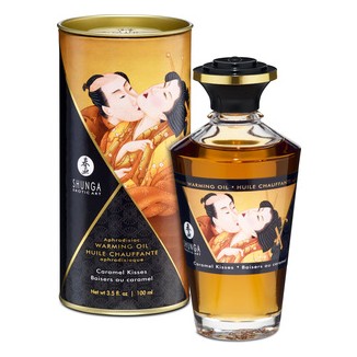 SHUNGA ACEITE EFECTO CALOR BESOS DE CARAMELO 100 ML