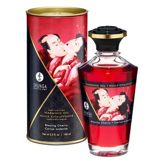 SHUNGA ACEITE EFECTO CALOR CEREZA 100 ML