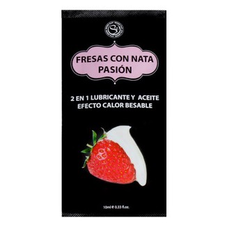 MONODOSIS LUBRICANTE FRESAS CON NATA -10ML