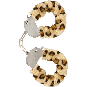 ESPOSAS METÁLICAS CON PELO LEOPARDO