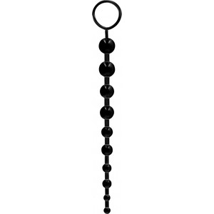 CADENA DE BOLAS ANALES NEGRA