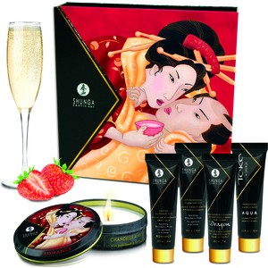 SHUNGA COLECCIÓN GEISHA FRESAS Y VINO ESPUMOSO