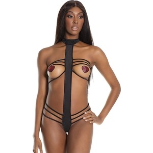 BODY DE TIRAS NEGRO TALLA ÚNICA