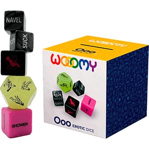 WOOOMY SET DE 5 DADOS ERÓTICOS