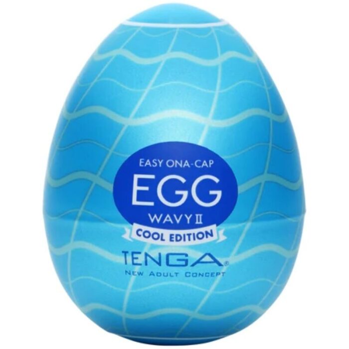 TENGA HUEVO MASTURBADOR WAVY COOL EDITION